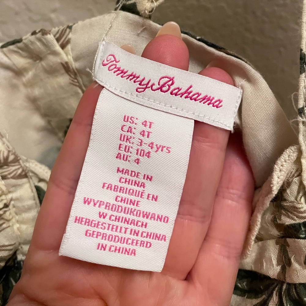 Tommy Bahama toddler girl dress (4T) - Picture 4 of 9